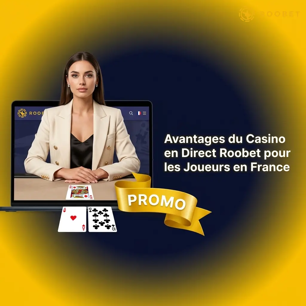 Tables de casino en direct Roobet pour joueurs français : roulette, blackjack, baccarat en HD 24h/24