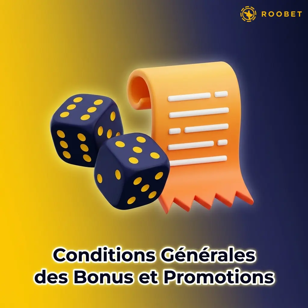Conditions générales des bonus et promotions Roobet : règles de mise, restrictions et exigences pour les joueurs vérifiés